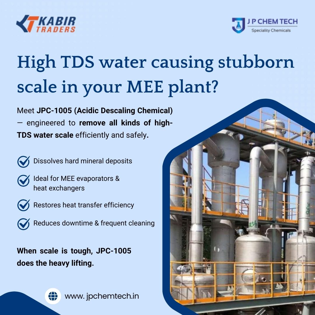 Acidic Descaling Chemical for MEE Plant